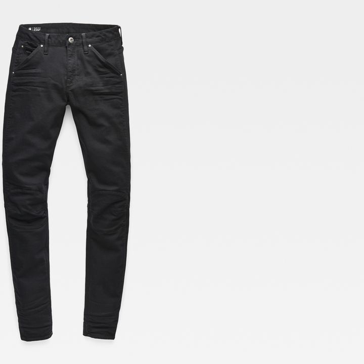 5622 Mid Waist Skinny Jeans Black G STAR TW