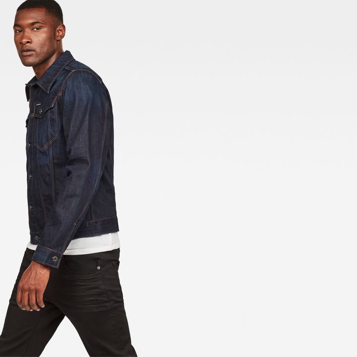 3301 Slim Jacket Dark blue G STAR CA