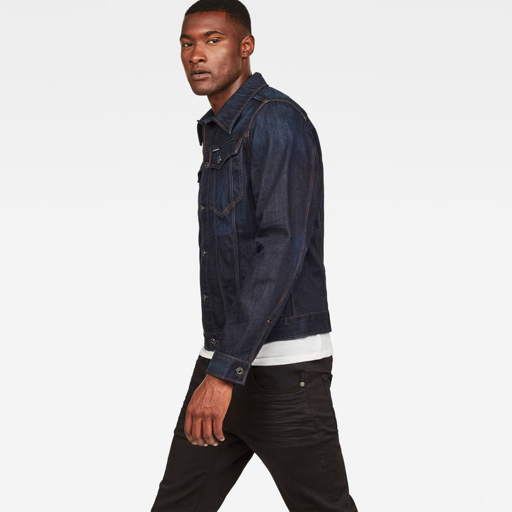 3301 Slim Jacket Dark blue G STAR CA