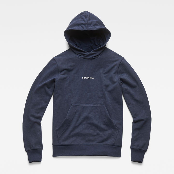 Swando Hooded Sweater Dark blue G STAR AE