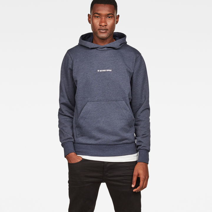 Swando Hooded Sweater Dark blue G STAR TH