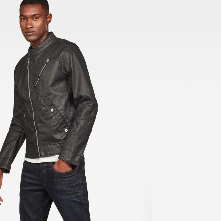 Empral Deconstructed 3D Biker Jacket Black G STAR CA
