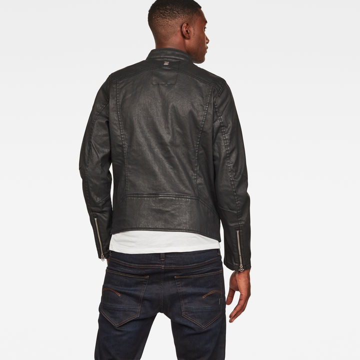 Empral Deconstructed 3D Biker Jacket Black G STAR BE