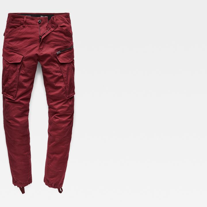 Rovic Zip 3D Straight Tapered Pants