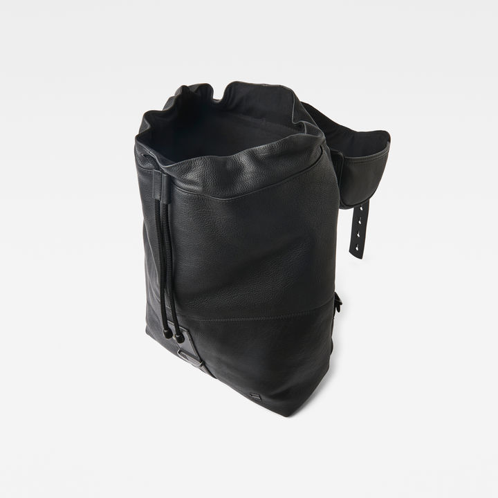 Raw leather backpack cheap