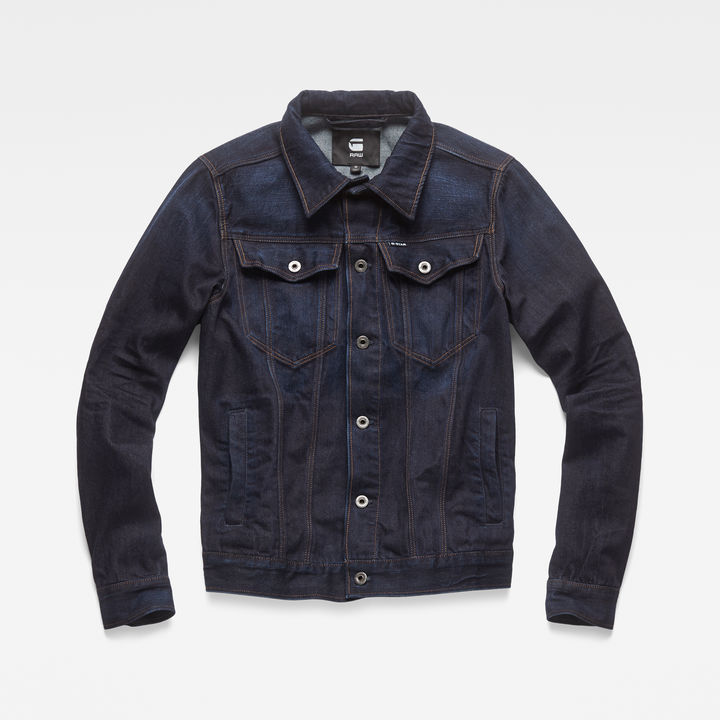 3301 Slim Jacket Dark blue G STAR CA