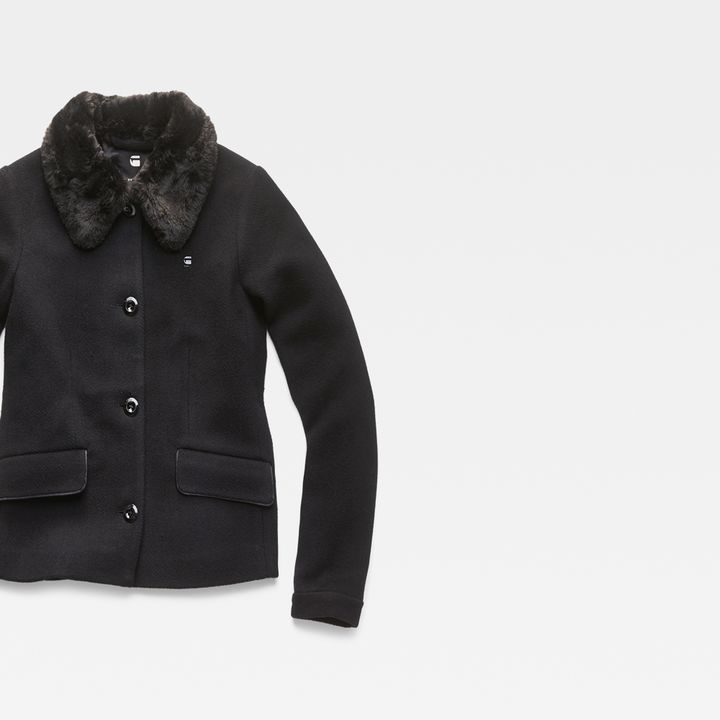 Minor teddy wool classic jacket hot sale