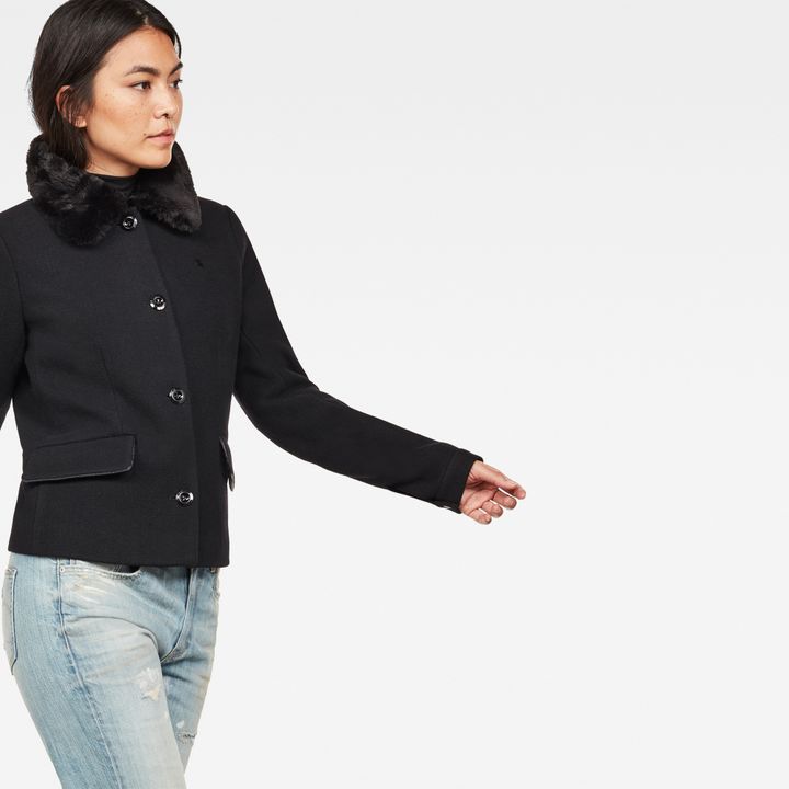 Minor teddy wool classic jacket hotsell