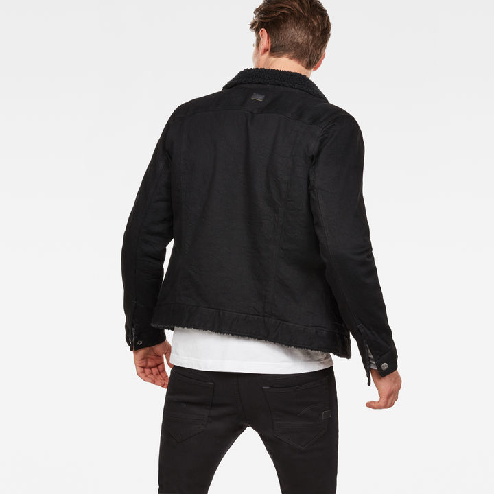 G star 3301 slim sherpa jacket hotsell