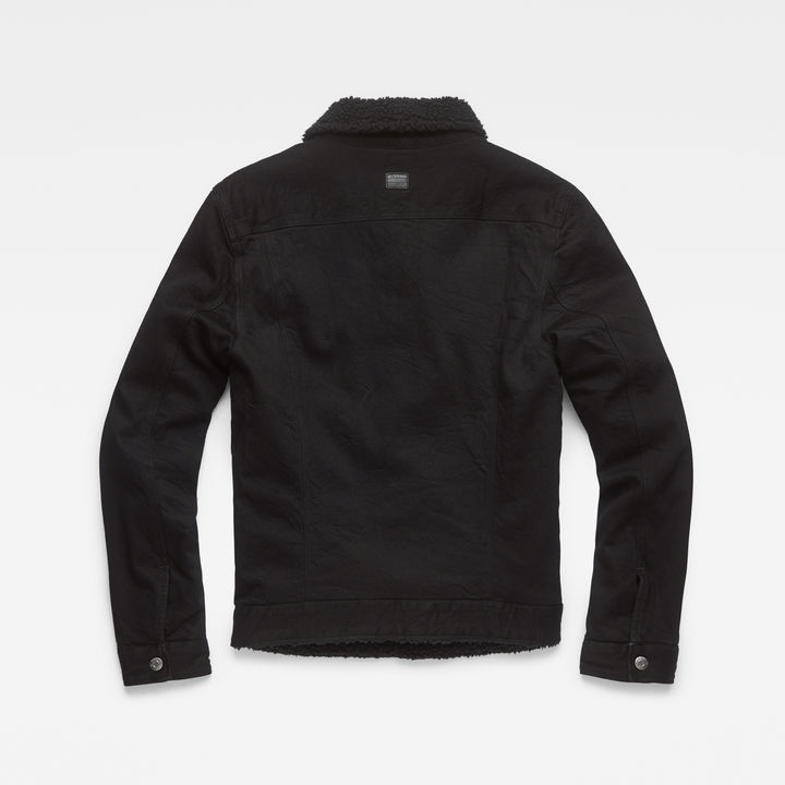G star slim sherpa jacket shop