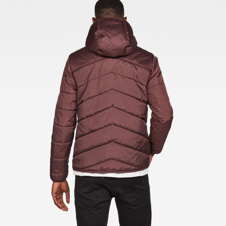 Attacc Hooded Overshirt Purple G STAR EE