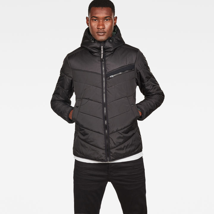 Attacc Hooded Overshirt Black G STAR AE