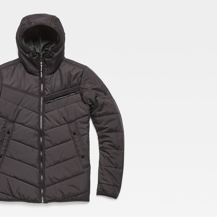 G star attacc hooded overshirt store