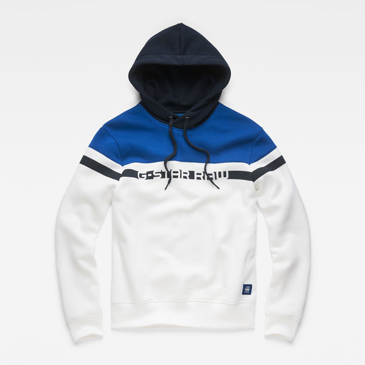 Graphic 14 Core Hooded Sweater White G STAR JP