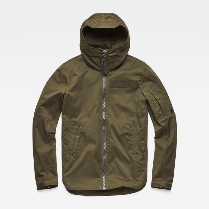 Batt hooded overshirt on sale
