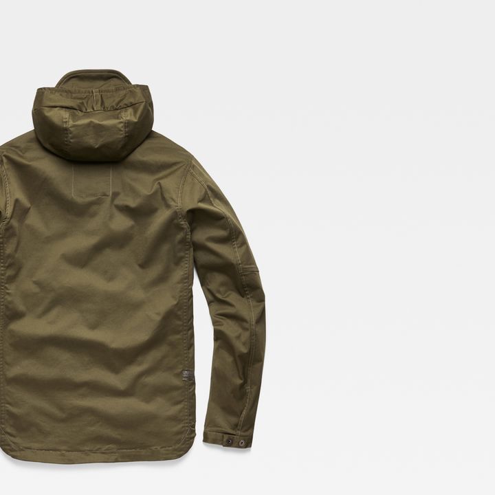 Batt Hooded Overshirt
