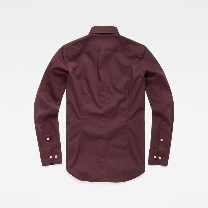 Core Super Slim Shirt Purple G STAR US