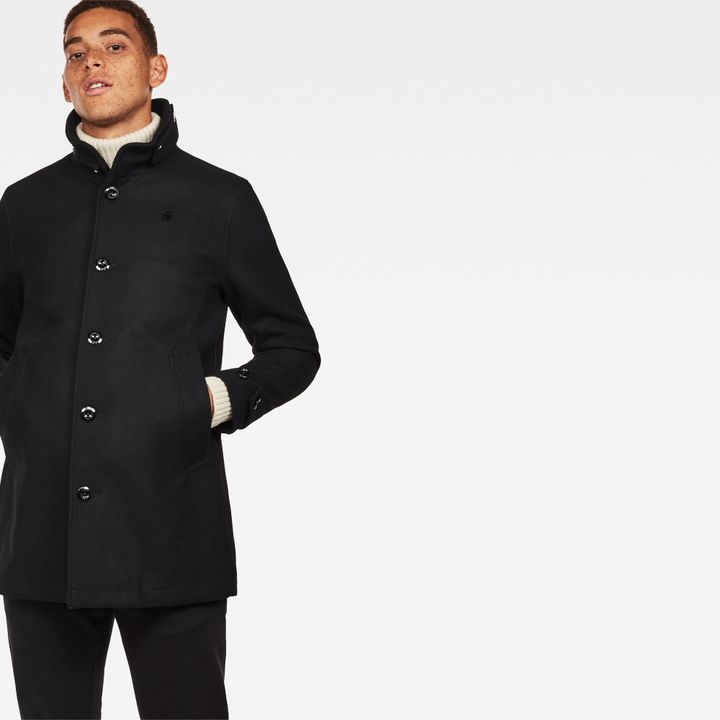 Garber Empral Wool Trench