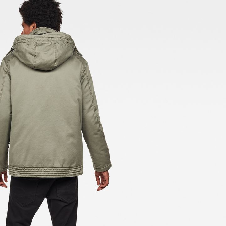 Vodan Caban Hooded Padded Jacket Green G STAR SG