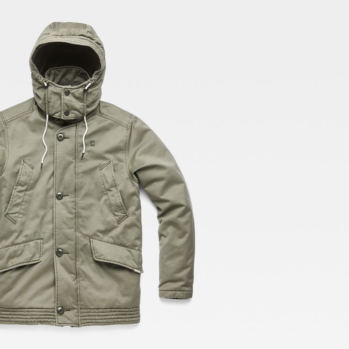 Vodan caban hooded padded jacket hotsell