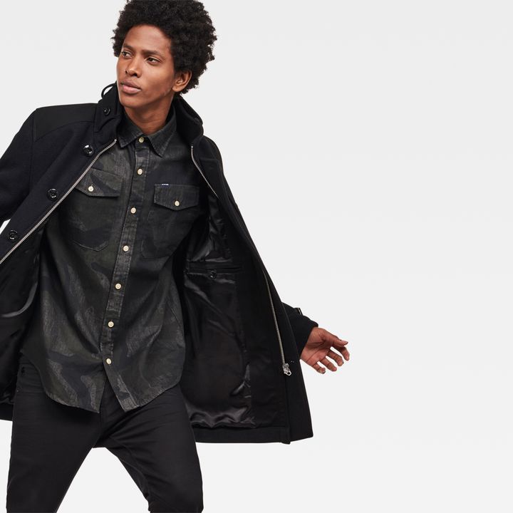Garber Pm Wool Trench