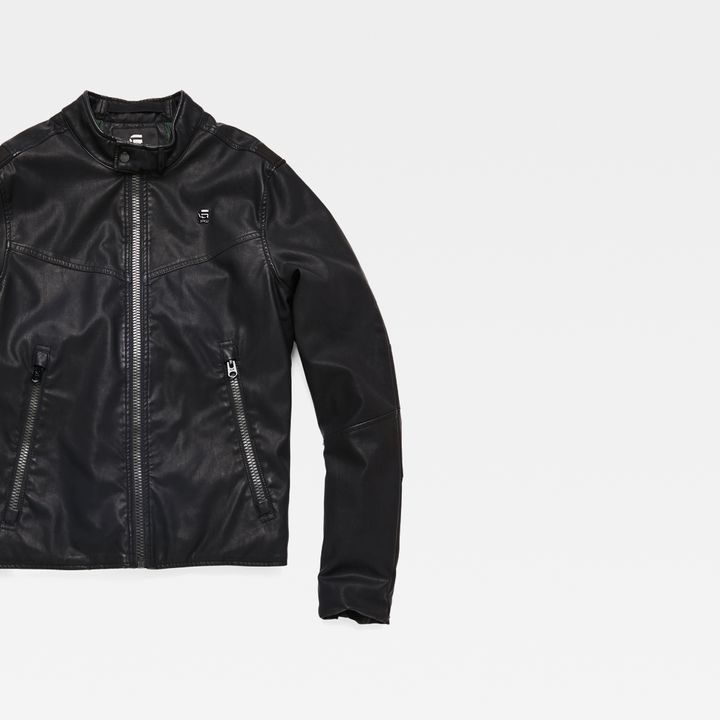 Motac Dc Biker Jacket Black G STAR US