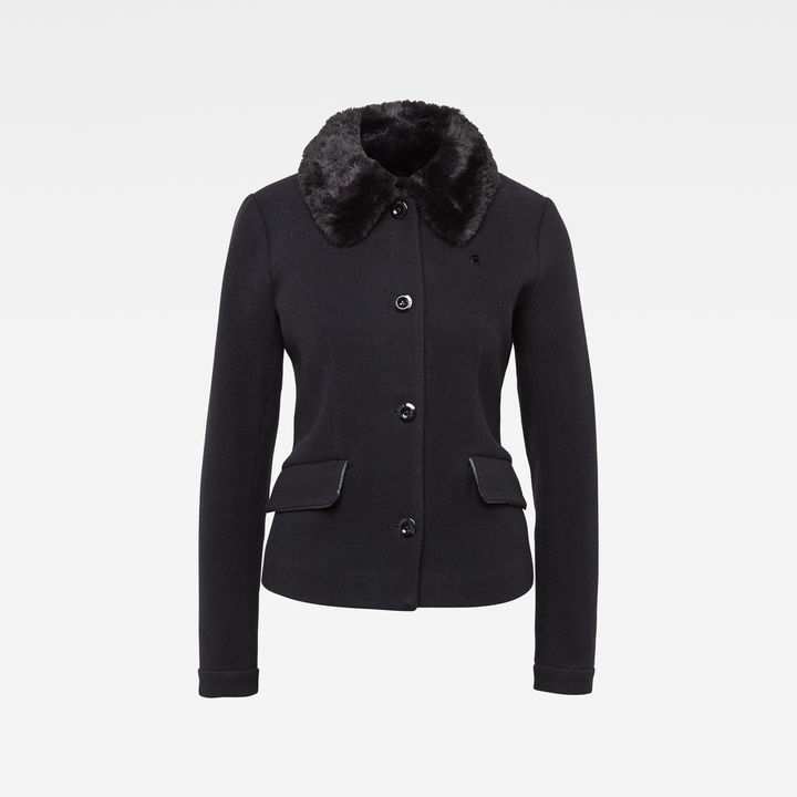 Minor teddy wool classic jacket online