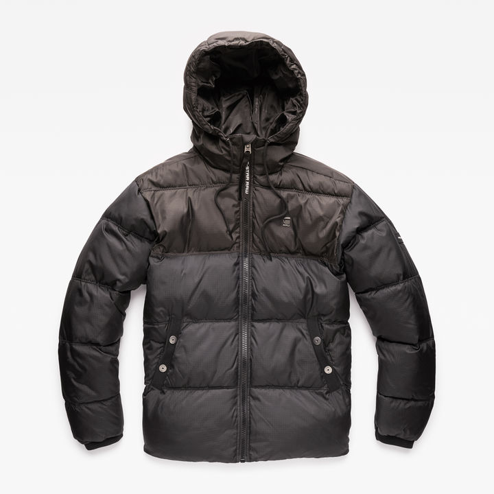 Swando Block Hooded Jacket Black G STAR GB