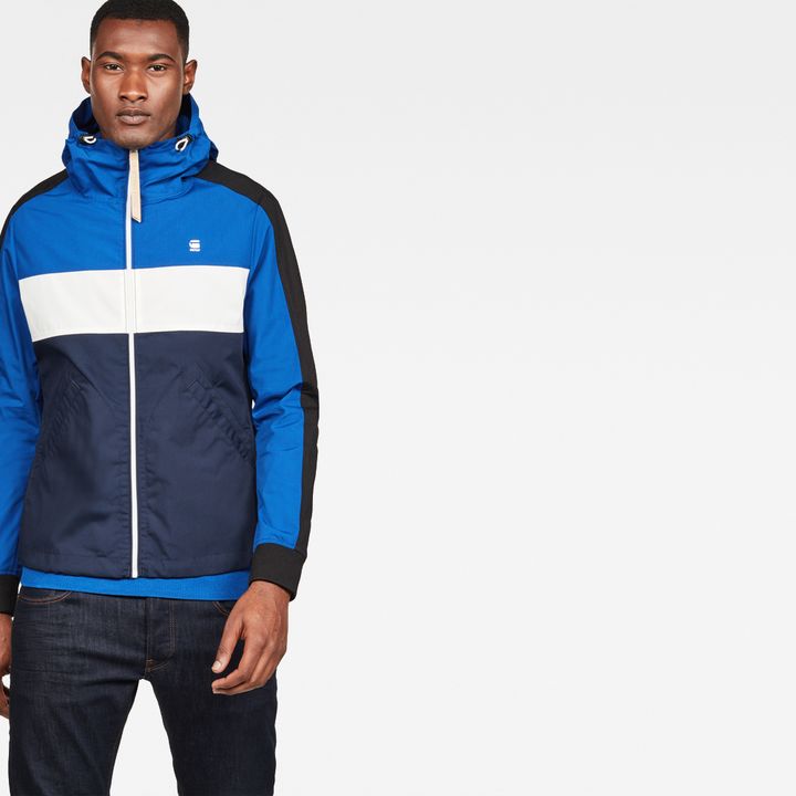 Setscale Color Block Hooded Jacket