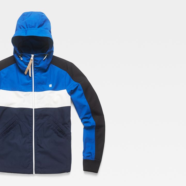 Setscale Color Block Hooded Jacket