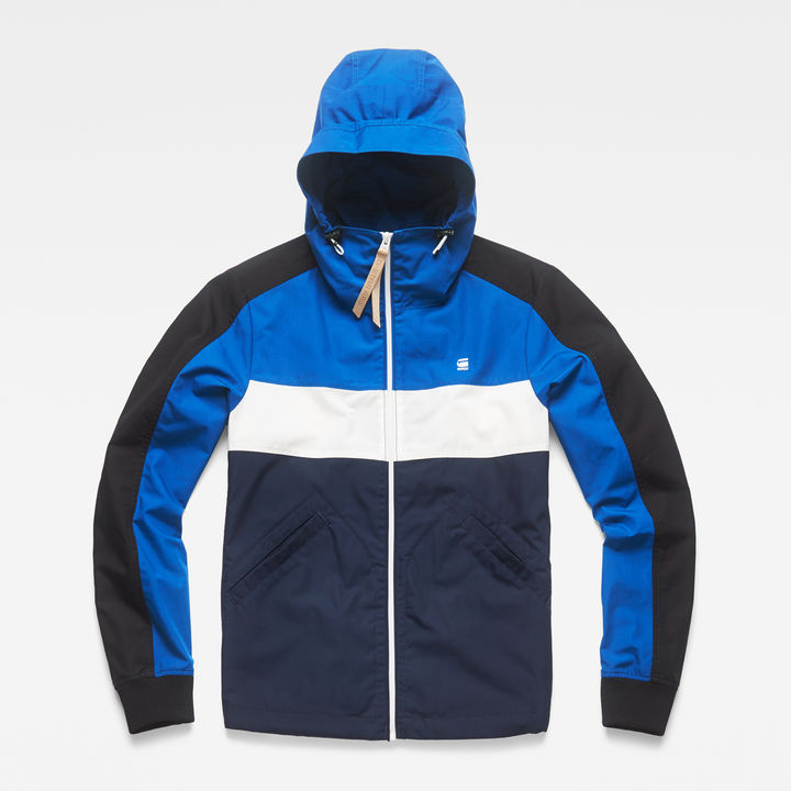 Setscale color block hooded jacket outlet
