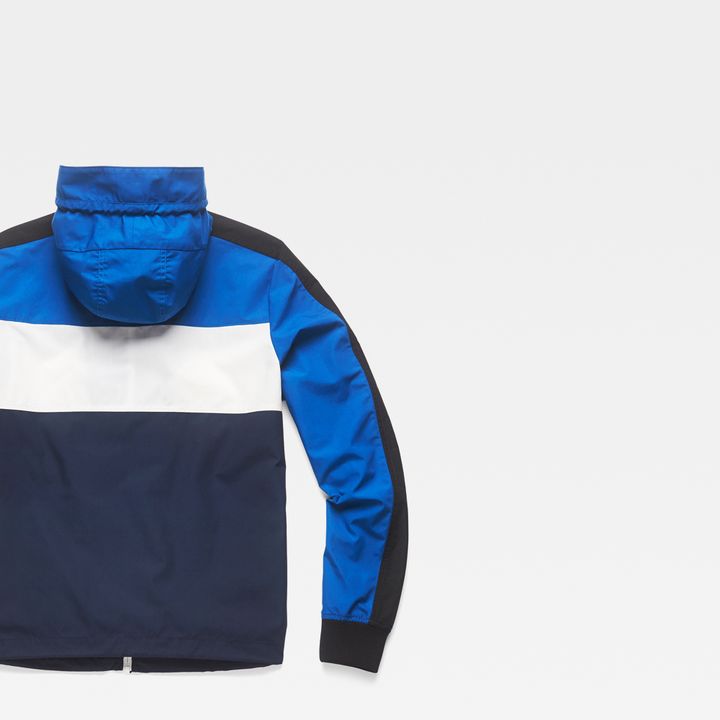 Setscale Color Block Hooded Jacket