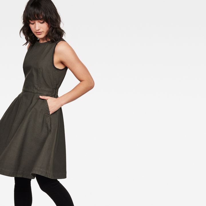 G star core flare dress outlet