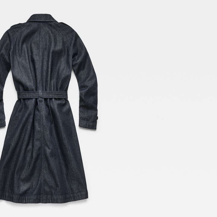 G star raw minor loose trench coat store