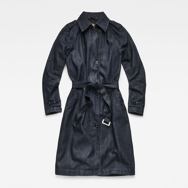 Minor Denim Classic Trench Dark blue G STAR CA