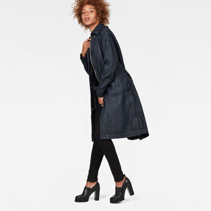 Minor Denim Classic Trench Dark blue G STAR CA