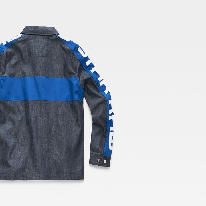 Setscale Pm Coach Overshirt Bleu fonce G STAR CA