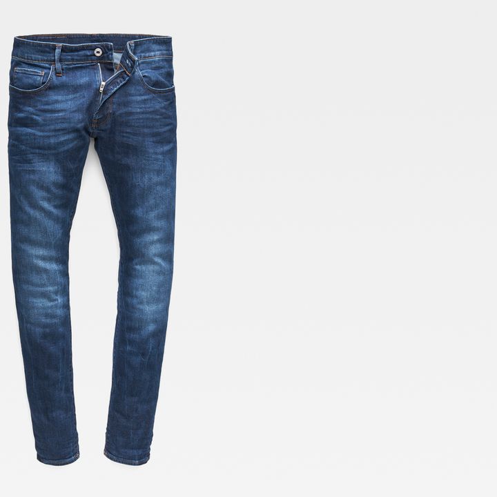 3301 Deconstructed Super Slim Jeans Medium blue G STAR US
