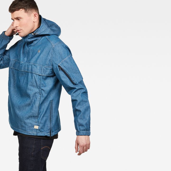 Xpo Hooded Anorak Bleu fonce G STAR CA