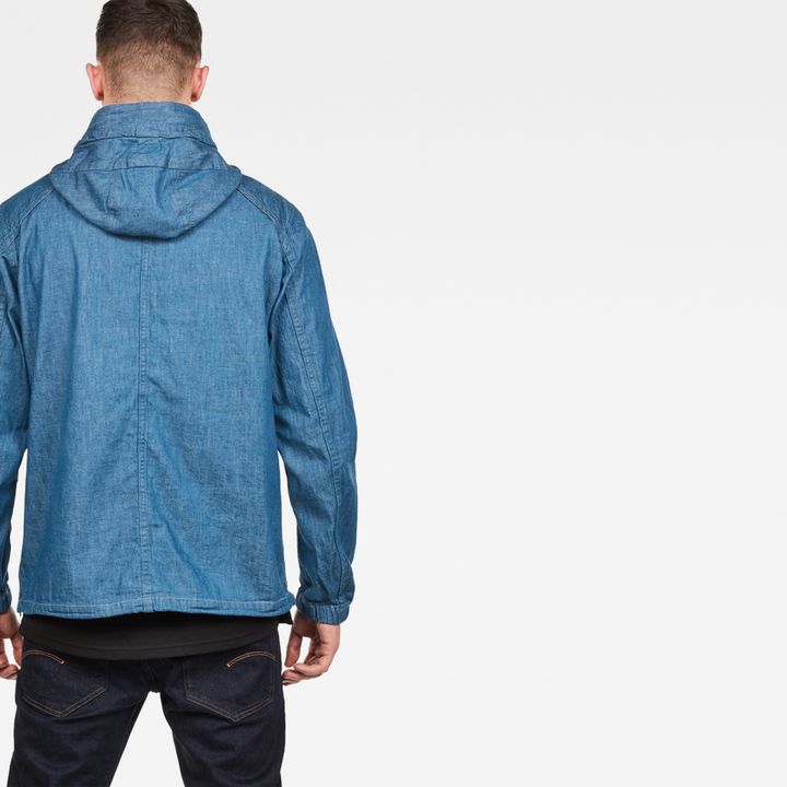 Xpo Hooded Anorak Dark blue G STAR JP