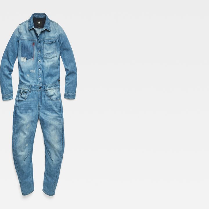 Arc Boyfriend Boiler Suit Medium blue G STAR US
