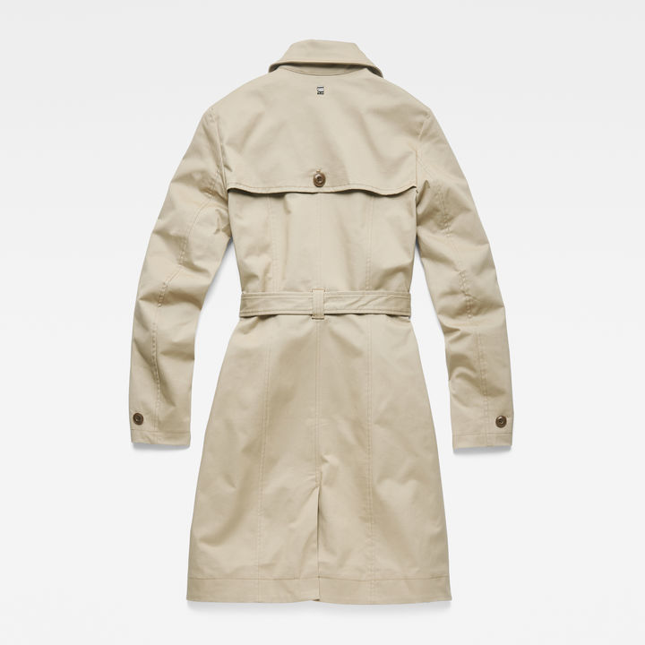 G star minor slim trench coat deals