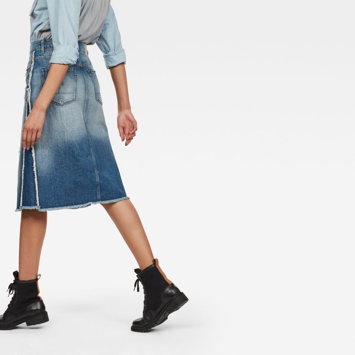 3301 Fringe Midi Skirt