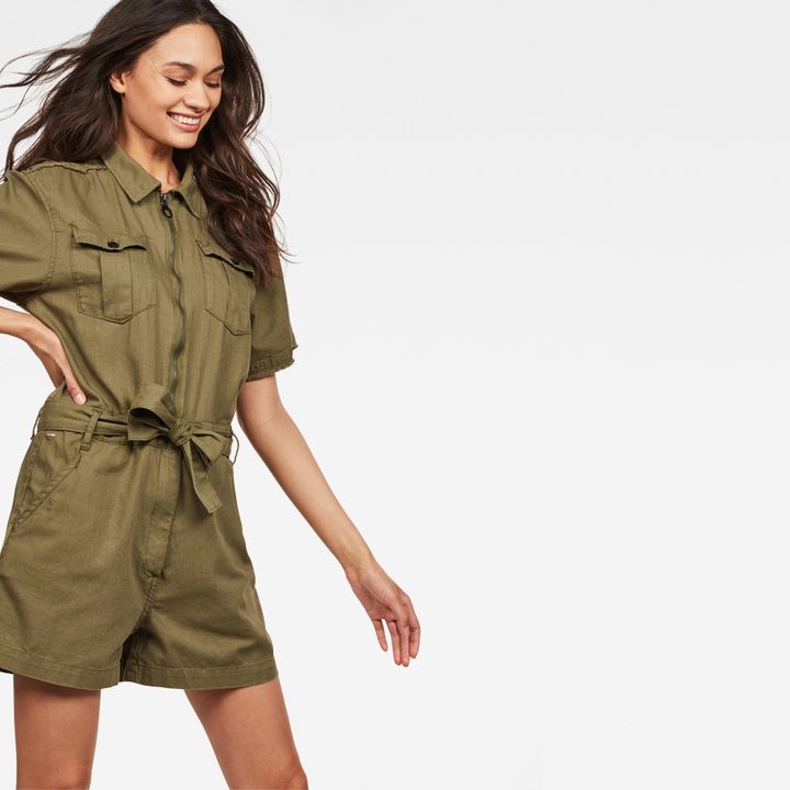 Rovic Jumpsuit Green G STAR US