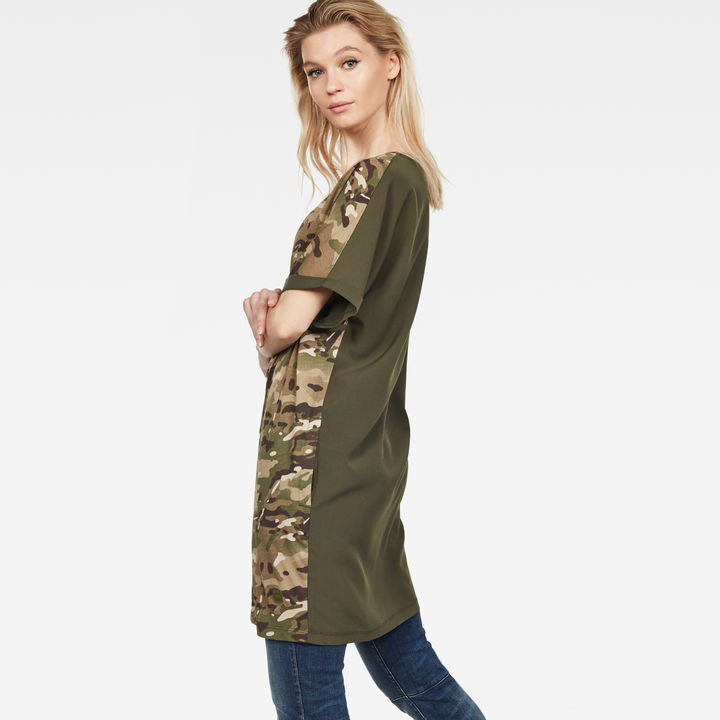 Joosa Dress Green G STAR CH