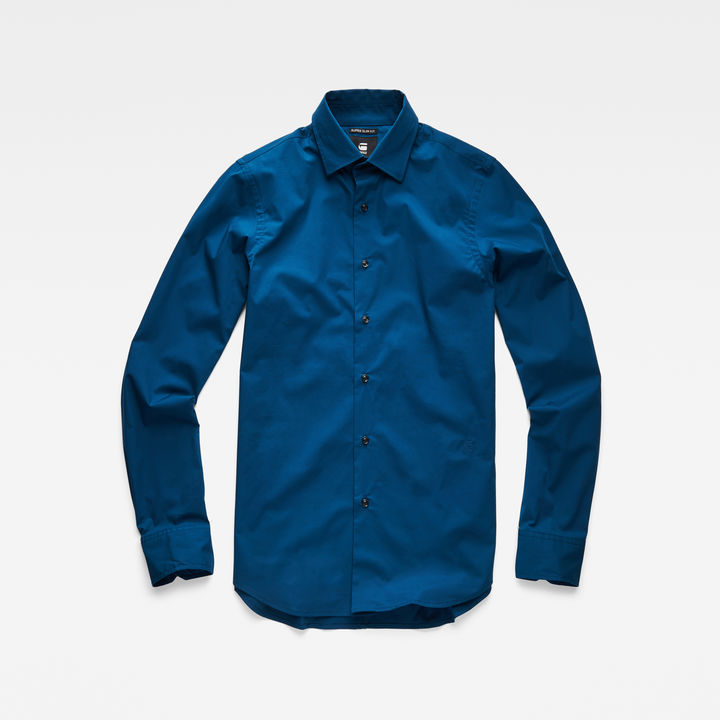 Core Super Slim Shirt Medium blue G STAR IE