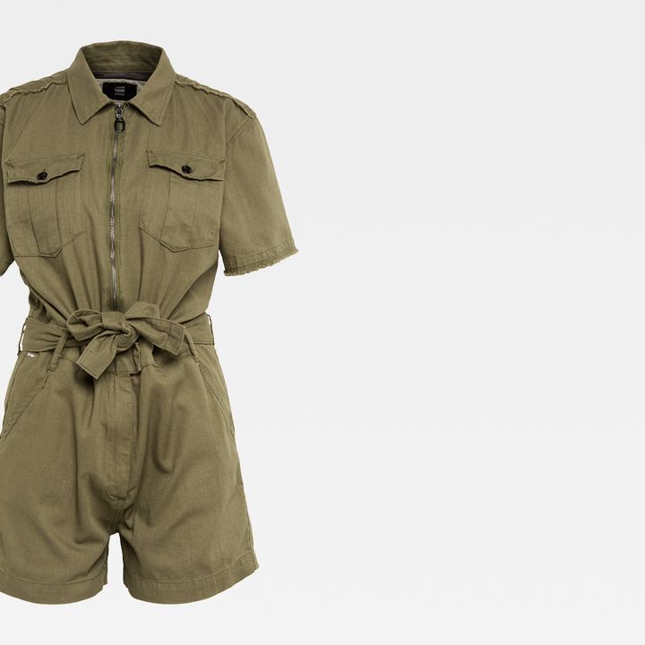 Rovic Jumpsuit Green G STAR US