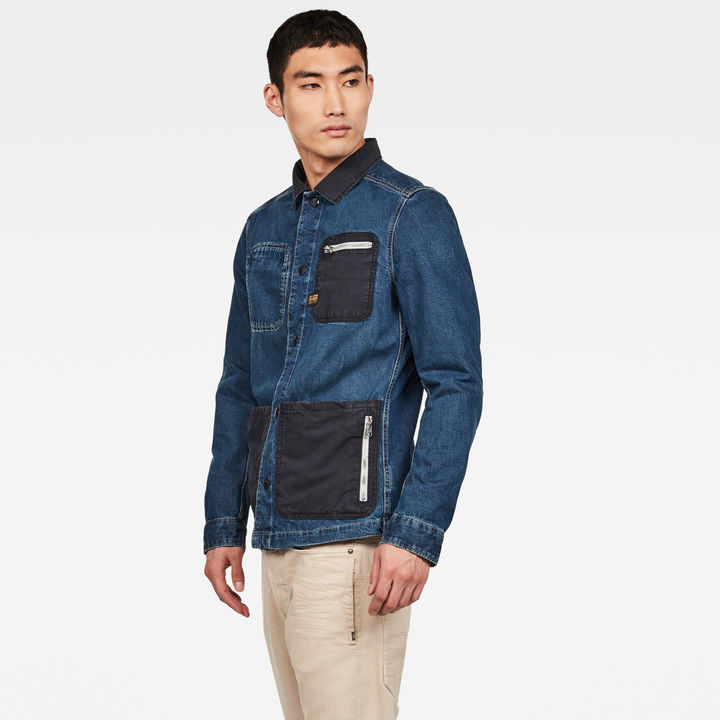 G star blake overshirt new arrivals