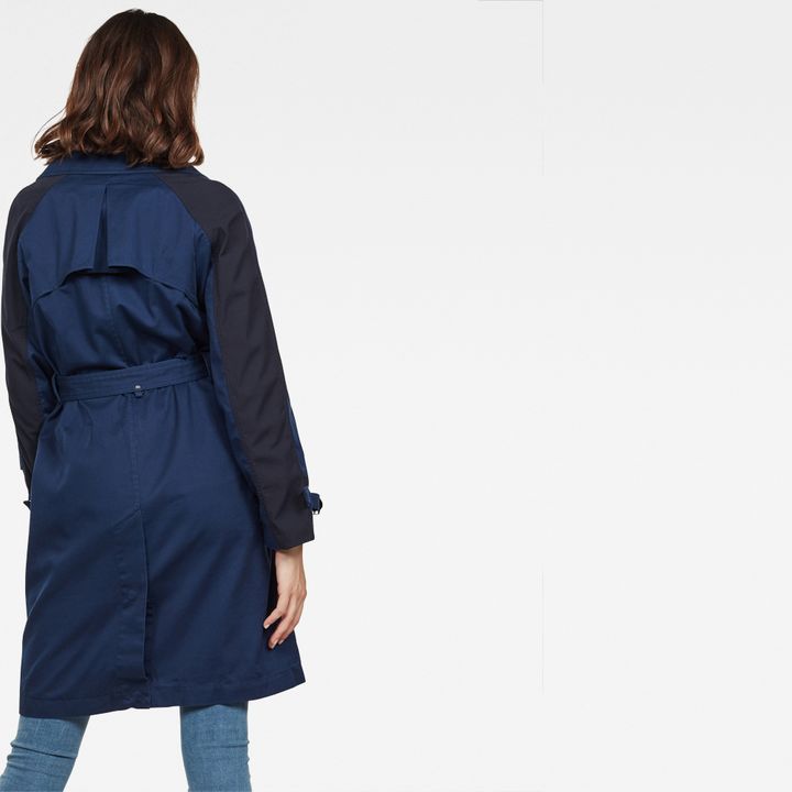 Duty Classic Trench Jacket Dark blue G STAR AT
