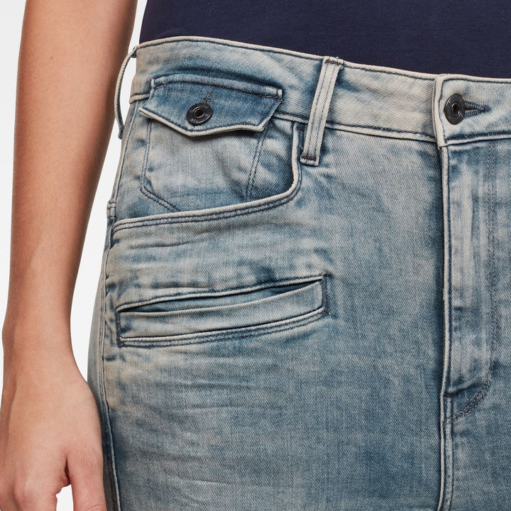 Dadin 3D Low Waist Boyfriend Jeans Medium blue G STAR US